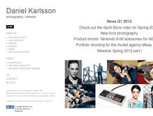 Tablet Screenshot of karlssonphotography.com